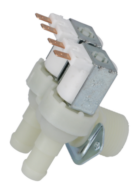 Electrovalva dubla alimentare apa masina spalat vase, rufe, masini gheata