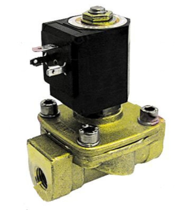 Electrovalva 2cai, M&M serie D-287/288/289/290/292/293, bobina tip 7700, presiuni de lucru 0-16bar, temperatura de lucru -10◦C la + 130◦C, deschidere nominala 15mm, normal inchisa