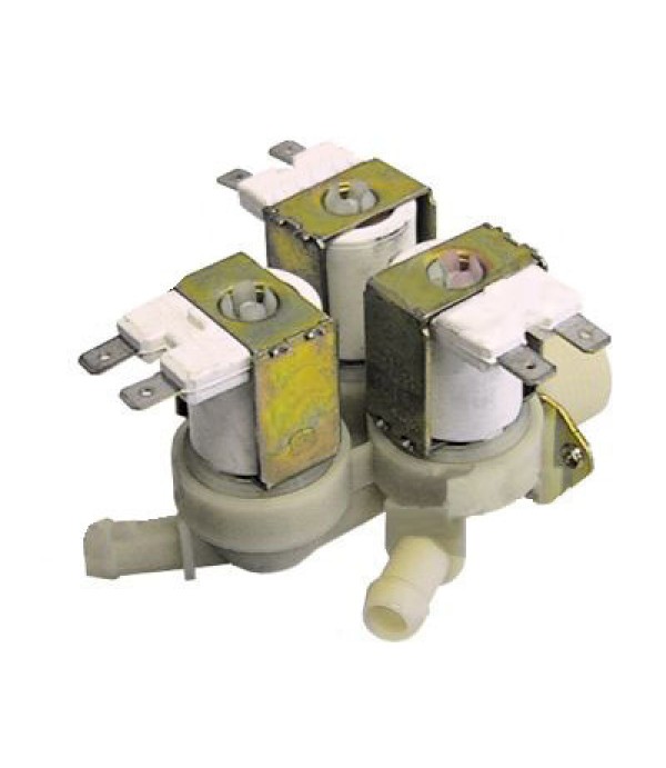 Electrovalva alimentare apa tripla, 24V AC, intrare ¾", iesire 11,5mm