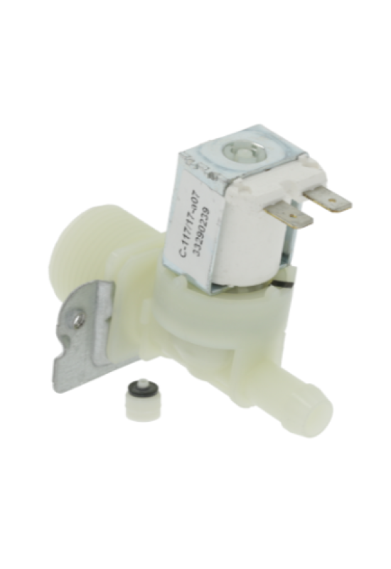 Electrovalva alimentare apa dreapta, intrare 3", iesire 11,5 mm, alimentare 230V masina cuburi gheata Frimont, Icematic, Scotsman