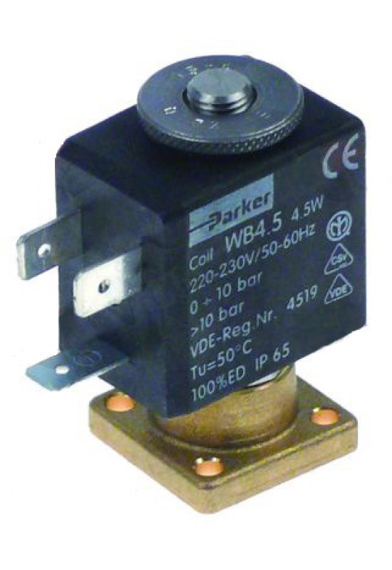 Electrovalva PARKER tip VE-175BV cu bobina WB4.5
