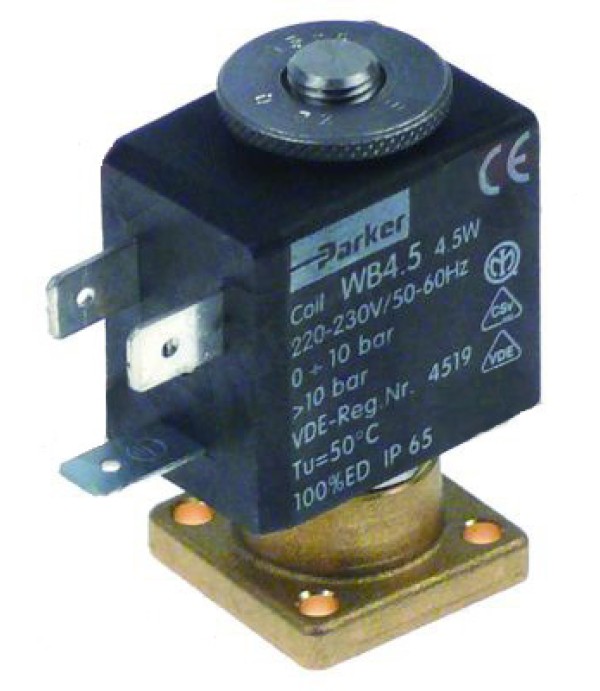 Electrovalva PARKER tip VE-175BV cu bobina WB4.5