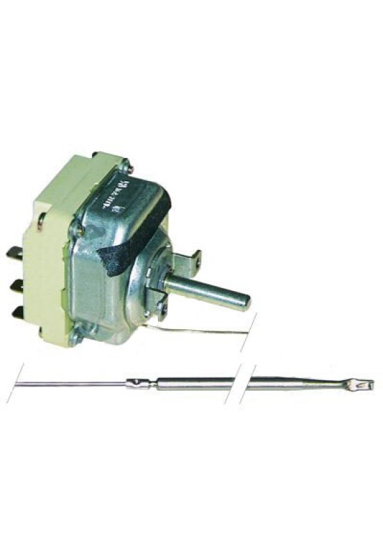 Termostat de lucru pentru cuptoare cu temperaturi  de 50-470◦C, 3 poli, EGO 55.34089.010