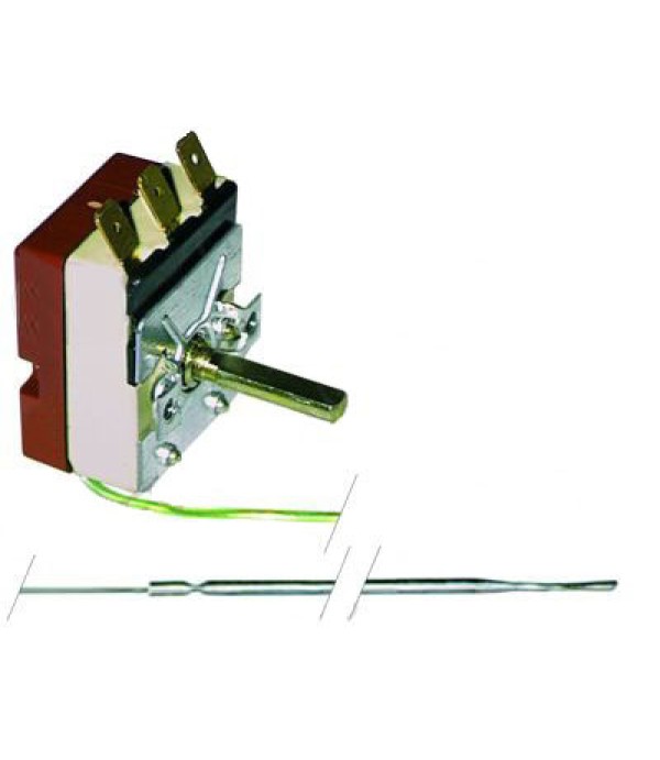 Termostat  monofazic EGO, reglabil 50-300◦C, 1 pol, 16A, ǿ 3,03mm