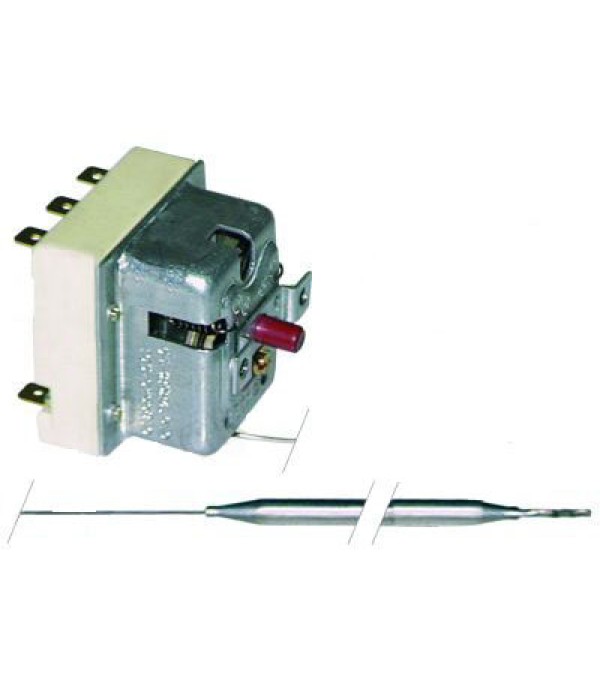 Termostat de siguranta 350°C, 3 poli, 0,5A, ø senzor 6mm, lungime senzor 79mm, lungime capilar 3000mm