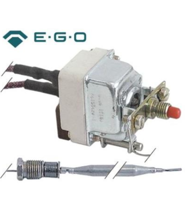 Termostat de siguranta 224°C friteuza cu buton de resetare EGO 5519542040, 5510542853