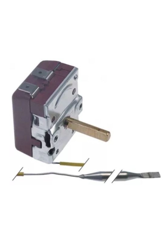 Termostat de lucru Tecasa,  temperaturi de lucru 30-90°C pentru aparat mentinut cartofi calzi, mese calde, vitrine Fagor si EDESA 