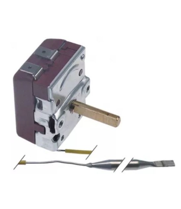Termostat de lucru Tecasa,  temperaturi de lucru 30-90°C pentru aparat mentinut cartofi calzi, mese calde, vitrine Fagor si EDESA 