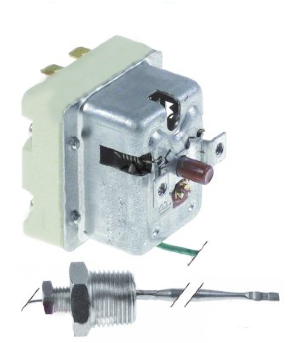 Termostat de siguranta cuptor AngeloPo, Convotherm, EGO 5532569050, temperatura de decuplare 340°C