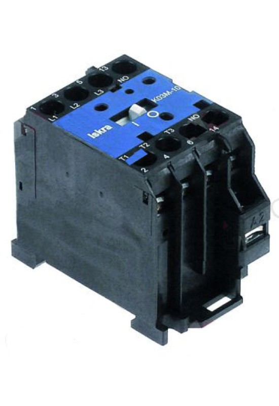 Contactor, sarcina nominala 20A 230VAC putere motor(AC3/400V) 5A/2,2kW, type FANAL - DSL3 10, type ISKRA - K03M 10 
