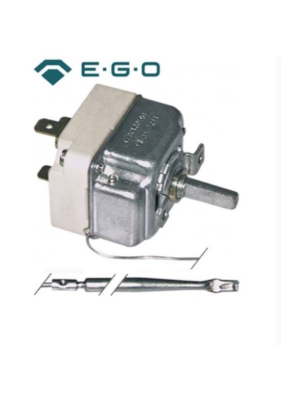 Termostat de control, reglabil, monofazic, temperatura maxima 260°C, temperaturi de lucru 50-260°C, EGO 5519059803