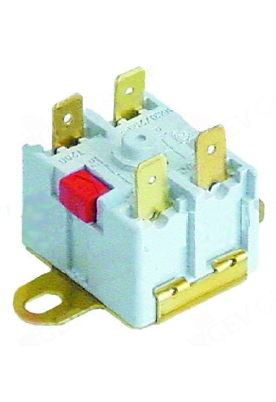 Termostat de siguranta, bimetalic de contact, temperatura 180◦C, 2 contacte (2 poli), Faba, P2/P3/P4/P6
