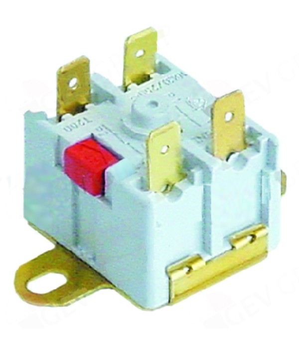 Termostat de siguranta, bimetalic de contact, temperatura 180◦C, 2 contacte (2 poli), Faba, P2/P3/P4/P6