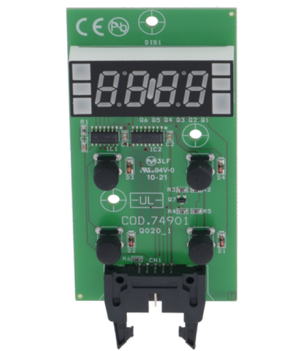 Placa electronica cu afisaj si butoane comanda pentru Krupps, Colged