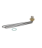 Rezistenta tanc spalare masina vase Rosinox, Hoonved, putere 2000W, alimentare 230V, flansa cu filet de 1”