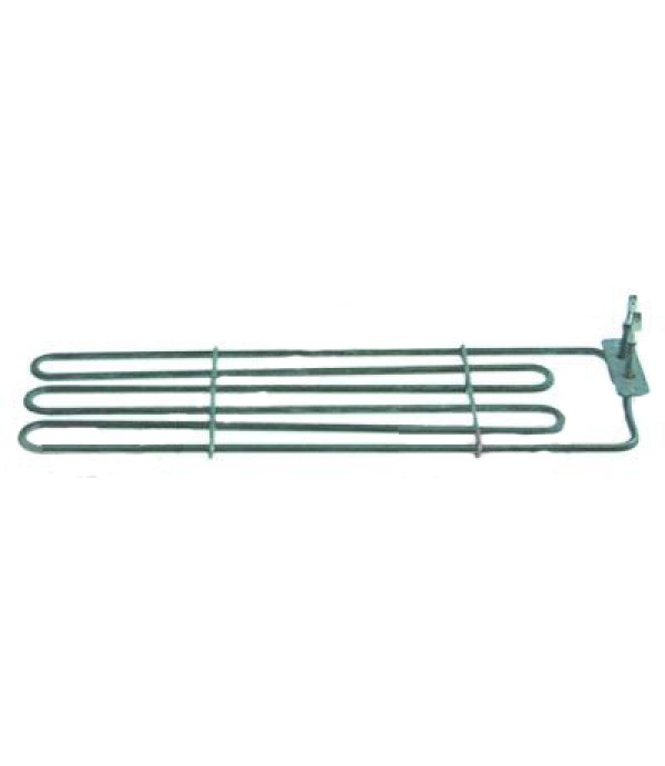 Rezistenta bain-marie, grill, tigaie basculanta Krefft, Küppersbusch,  1900W 400V lungime 410mm latime 125mm inaltime 28mm, distanta gauri 56mm