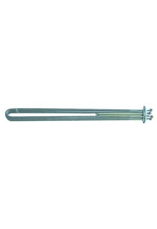 Rezistenta boiler masina de spalat vase MEIKO, putere 9000W, 3 circuite, 230V, montare pe diametru de 47,5mm, lungime 475mm. Pentru modelele FV130B, FV250B, DV40 si DV120B, coduri MEIKO 0101166, 9500498 