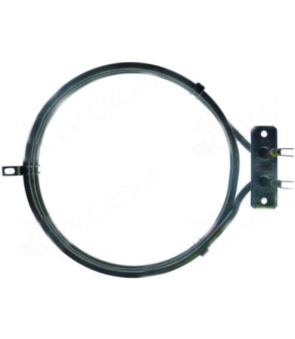 Rezistenta pentru grill Bertos 2500 W, 230 V, 1 circuit, ø 185mm ED ø 198mm L 212mm H 30mm L1 17mm