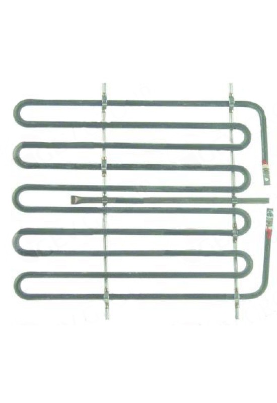 Rezistenta grill, putere 850W, alimentare 230V, Lungime 254mm, Latime 202mm, Inaltime 25mm, teaca pentru senzorul termostatului dispusa central. Pentru grill FABA.