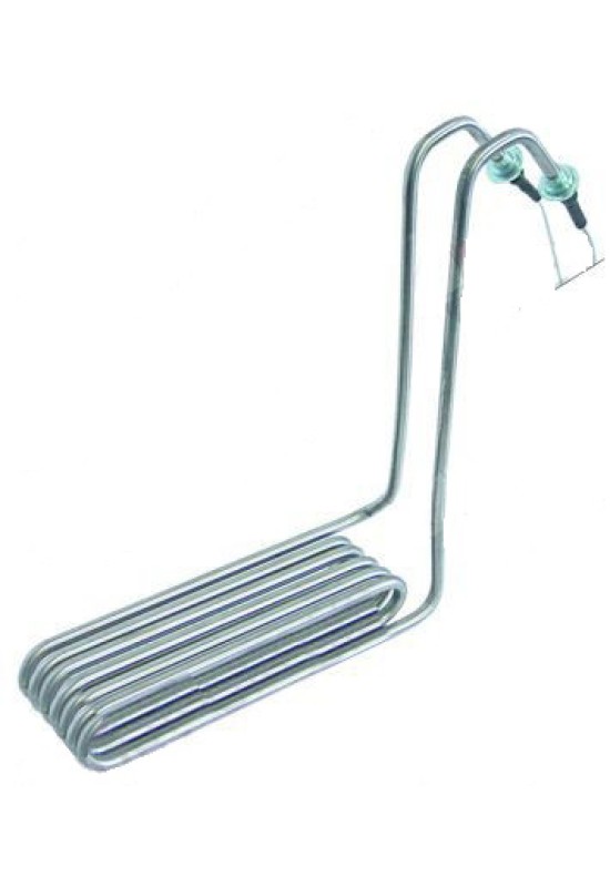 Rezistenta friteuza FAGOR, putere 6000W, alimentare 230V, lungime-380mm, inaltime-355mm, 6 varfuri, coecsiuni electrice cu suruburi M4. Pentru modelele FE9-20, FE9-10, FE910S. Cod catalog producator X183068000, X183021