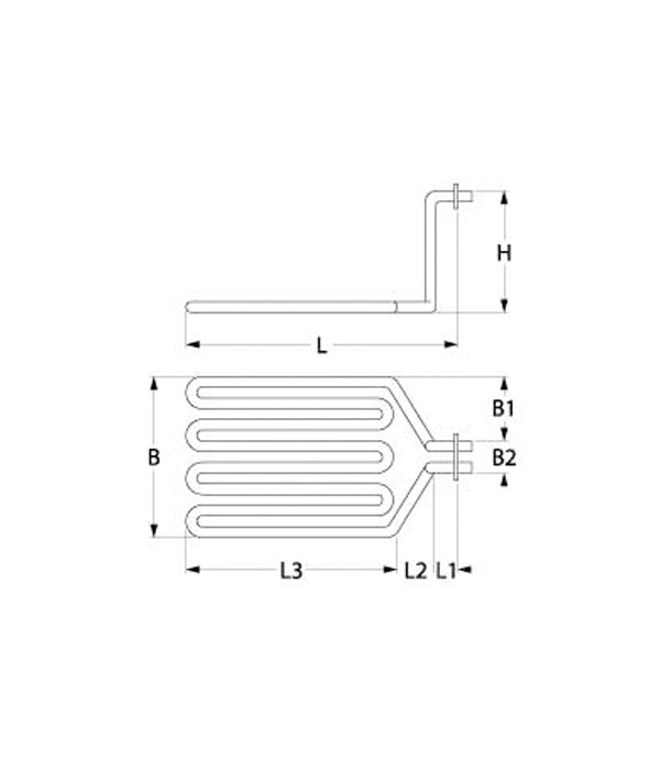 Rezistenta 2500W pentru friteuza ROLLER GRILL