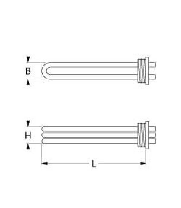 Rezistenta 4500 W boiler ANGELO PO, ELECTROLUX