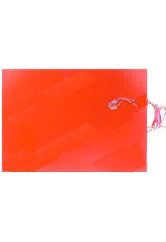 Rezistenta folie silicon bain-marie Baron lungime 400mm, latime 290mm, putere 1500W,230 V, t.max. 175 °C cu limitator de temperatura