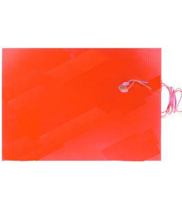 Rezistenta folie silicon bain-marie Baron lungime 400mm, latime 290mm, putere 1500W,230 V, t.max. 175 °C cu limitator de temperatura