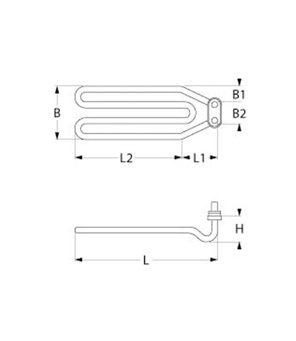 Rezistenta 2500W ELETTROBAR