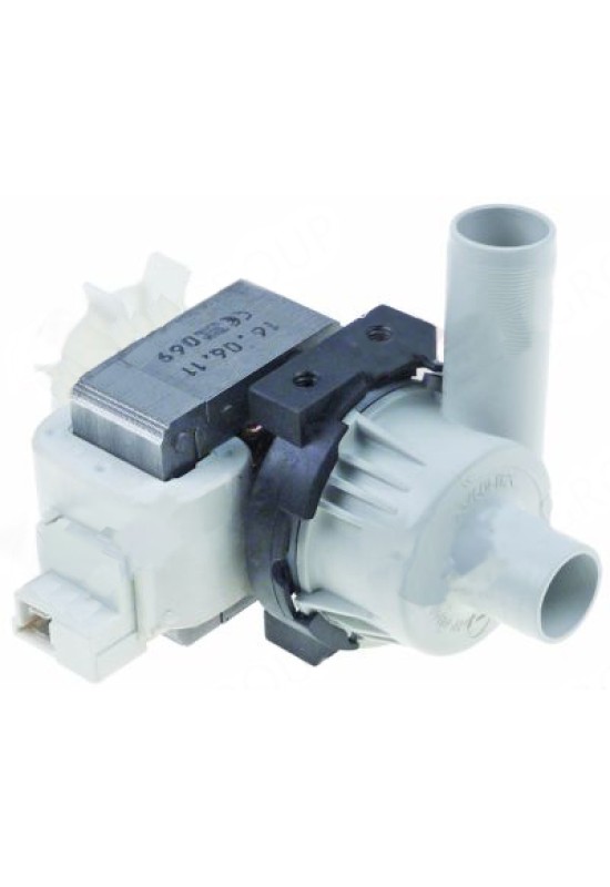 Pompa evacuare masina de spalat vase  HOBART, ECOMAX, producator HANNING Tip BE22B3-197, putere 80W, intrare /iesire de 24mm, alimentare 220-240V/50Hz, rotatie dreapta 