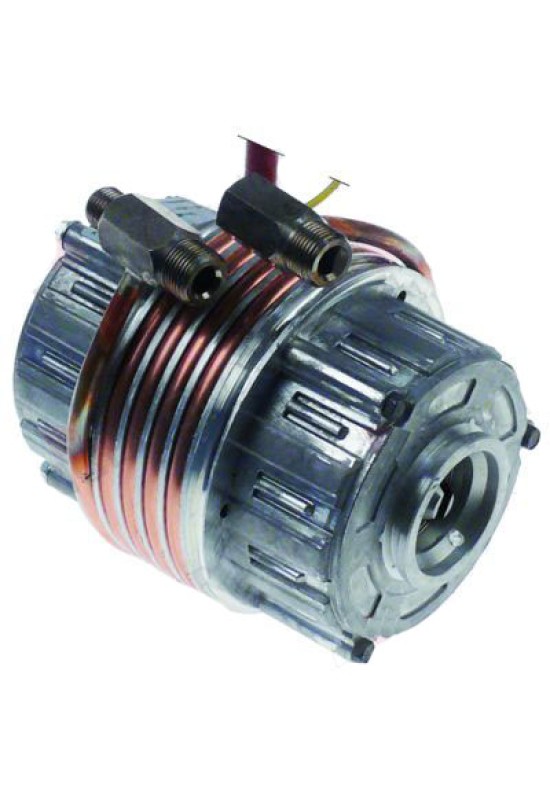 Motor pompa rotativa cu serpentina de racire,RPM, tip C042200, alimentare 230V 50/60Hz, putere 330W, lungime-135mm, latime-110mm, inaltime-110mm, condensator 7µF. Pentru expresoare ASTORIA
