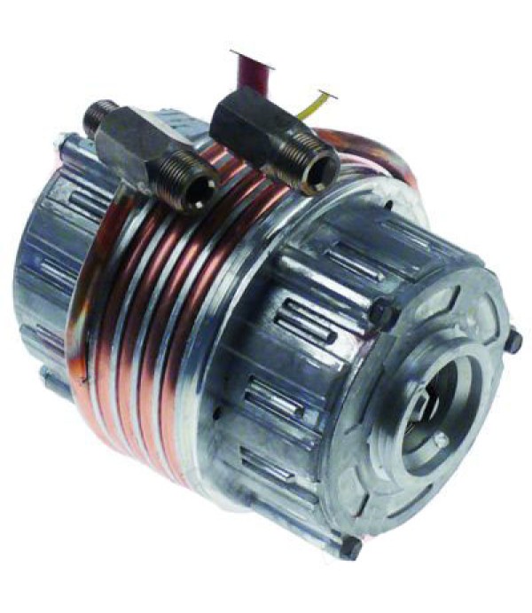 Motor pompa rotativa cu serpentina de racire,RPM, tip C042200, alimentare 230V 50/60Hz, putere 330W, lungime-135mm, latime-110mm, inaltime-110mm, condensator 7µF. Pentru expresoare ASTORIA