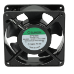 Ventilator axial patrat DP200A, 230V pentru cuptor, dulap frigorific