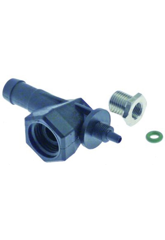 Teu boiler masina de spalat vase ELFRAMO, filet interior de ½”, filet exterior de ¼”, conector furtun Ø13mm. Cod catalog producator 00010502 