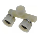 Conector, teu  electrovalve alimentare apa cuptor cu filete conectare de 3/4" pentru cuptoare Rational, Krefft, Lincat