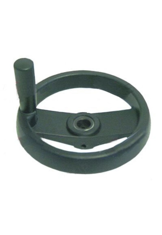 Volanta tigaie basculanta Angelo Po, Mareno, diametrul 160mm, diametrul 1 40mm, diametrul gaurii 16mm, filet M8, distanta gauri 9mm, lungime 1 22mm, lungime 2 50mm