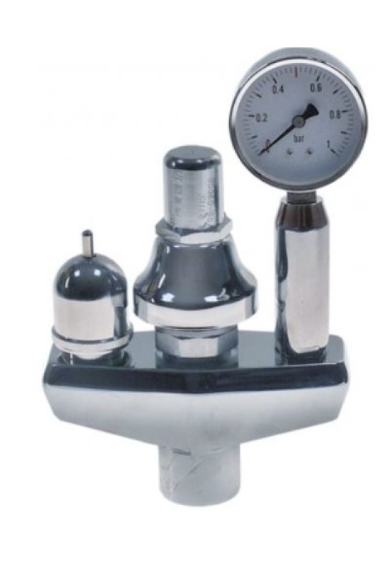 Grup de siguranta cu manometru pentru marmita 