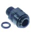 Furtun conector, filet 1/4", drept, material plastic