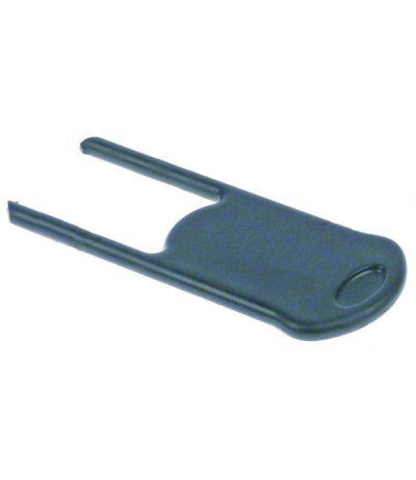 Incuietoare container expresor, lungime 122mm, latime 50mm, grosime 6 mm, material plastic