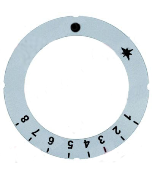Indicator autoadeziv,  COPRECI, diametru interior/exterior  - 63mm/45,5mm
