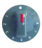 Buton comanda termostat  gradat 1-8, diametru de 71mm, montare pe ax de 6x4,6mm, negru.Pentru cuptoare electrice  FAGOR, cod producator(OEM)- U673005, R212101