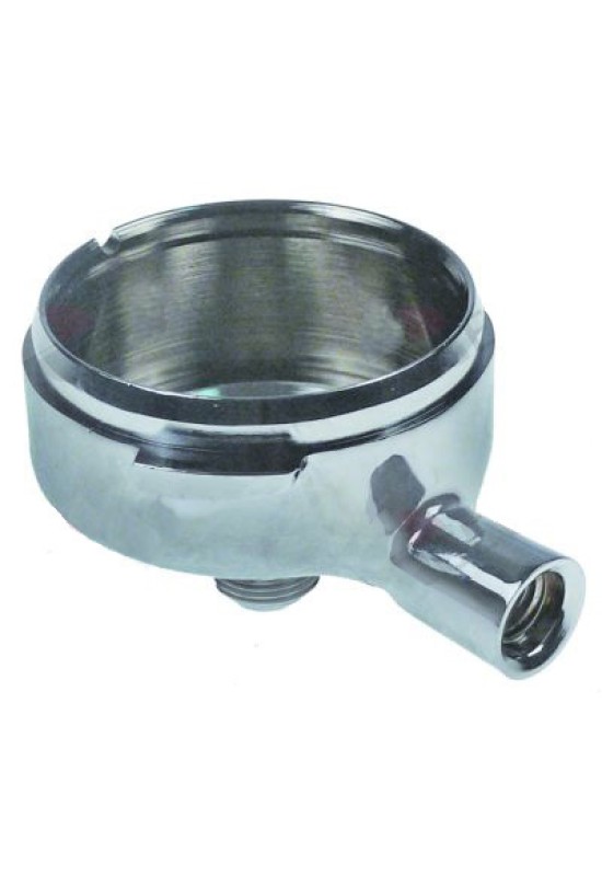 Cupa portafiltru ø80,5mm, filet picurator 3/8", filet maner M12x1,75, ø interior 61mm,  pentru expresor Pavoni