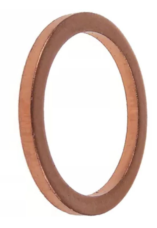 Garnitura  din cupru pentru expresoare Gaggia, San Marco, Pavoni diametrul exterior 18mm, grosime de 1.5 mm