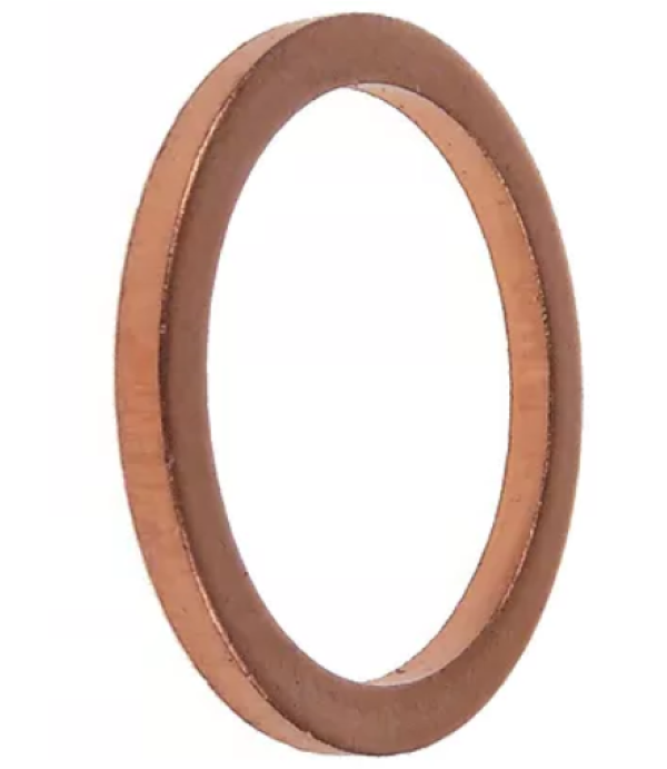 Garnitura  din cupru pentru expresoare Gaggia, San Marco, Pavoni diametrul exterior 18mm, grosime de 1.5 mm