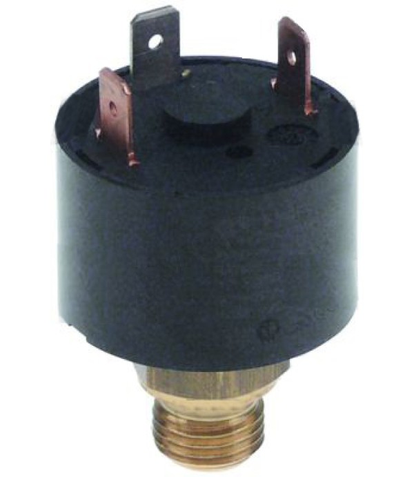 Presostat abur cu diametrul de 34mm, conexiune ¼”, presiuni de lucru 0,2-6,0bar. Pentru masini de fiert paste, bolitor, ELECTROLUX 
