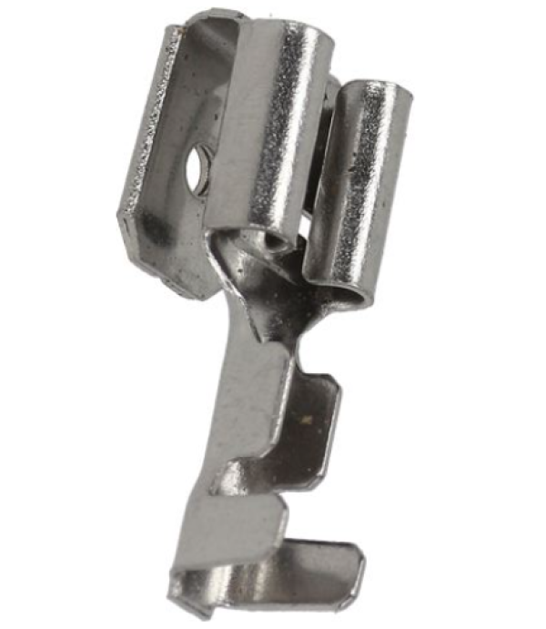 Papuc conector electric dublu, mama/tata, 6.3x0.8mm temperatura maxima 340°C, set 100bucati