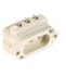 Conector ceramic pentru rezistenta  grill, putere 2000W, alimentare 230V, lungime-327mm, latime 228mm, 3 varfuri, conectori tata 