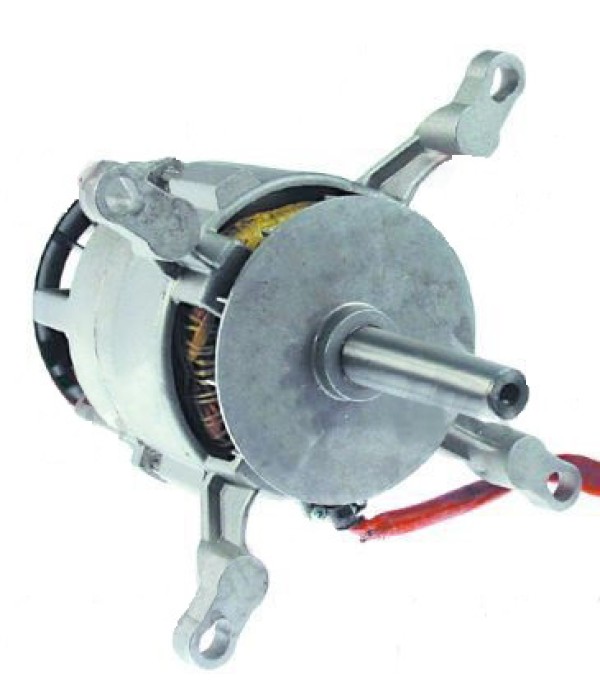 Motor ventilator pentru cuptoare, tip LM80/4 SERIE 483066, alimentare 220-240V 50/60Hz, 1 faza , putere 0,37kW, 1400rpm la 220V. Pentru MBM modelele FCG10 si FCE10 cod producator RTFOC00697, cu convectie (convectomate) de patiserie si gastronomice