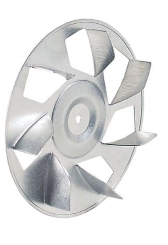 Turbina, elice motor ventilator cuptor Piron cu diametrul de 154mm si 7 pale