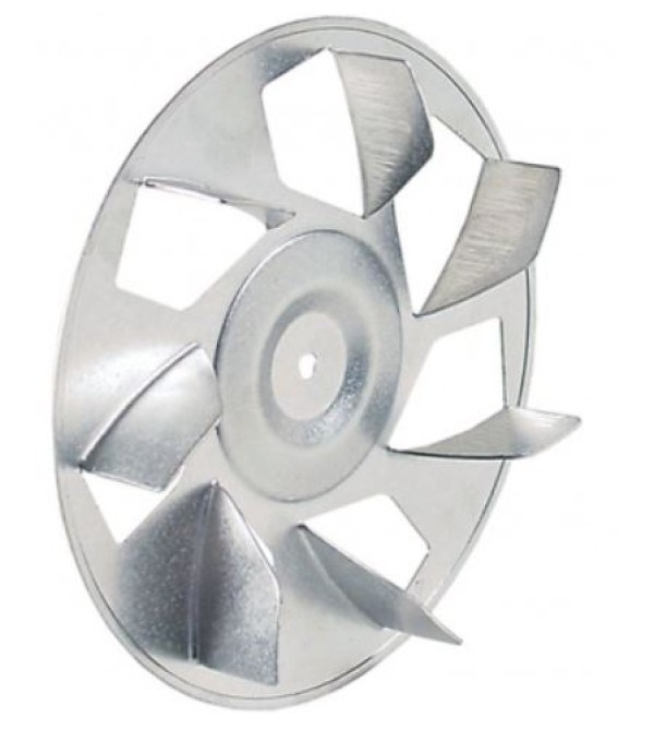 Turbina, elice motor ventilator cuptor Piron cu diametrul de 154mm si 7 pale